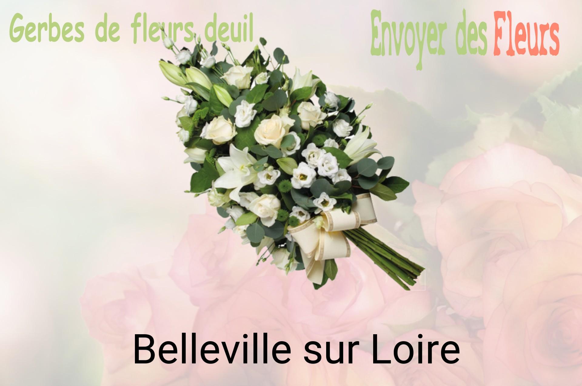 Gerbe de fleurs de deuil livrée à Belleville-sur-Loire